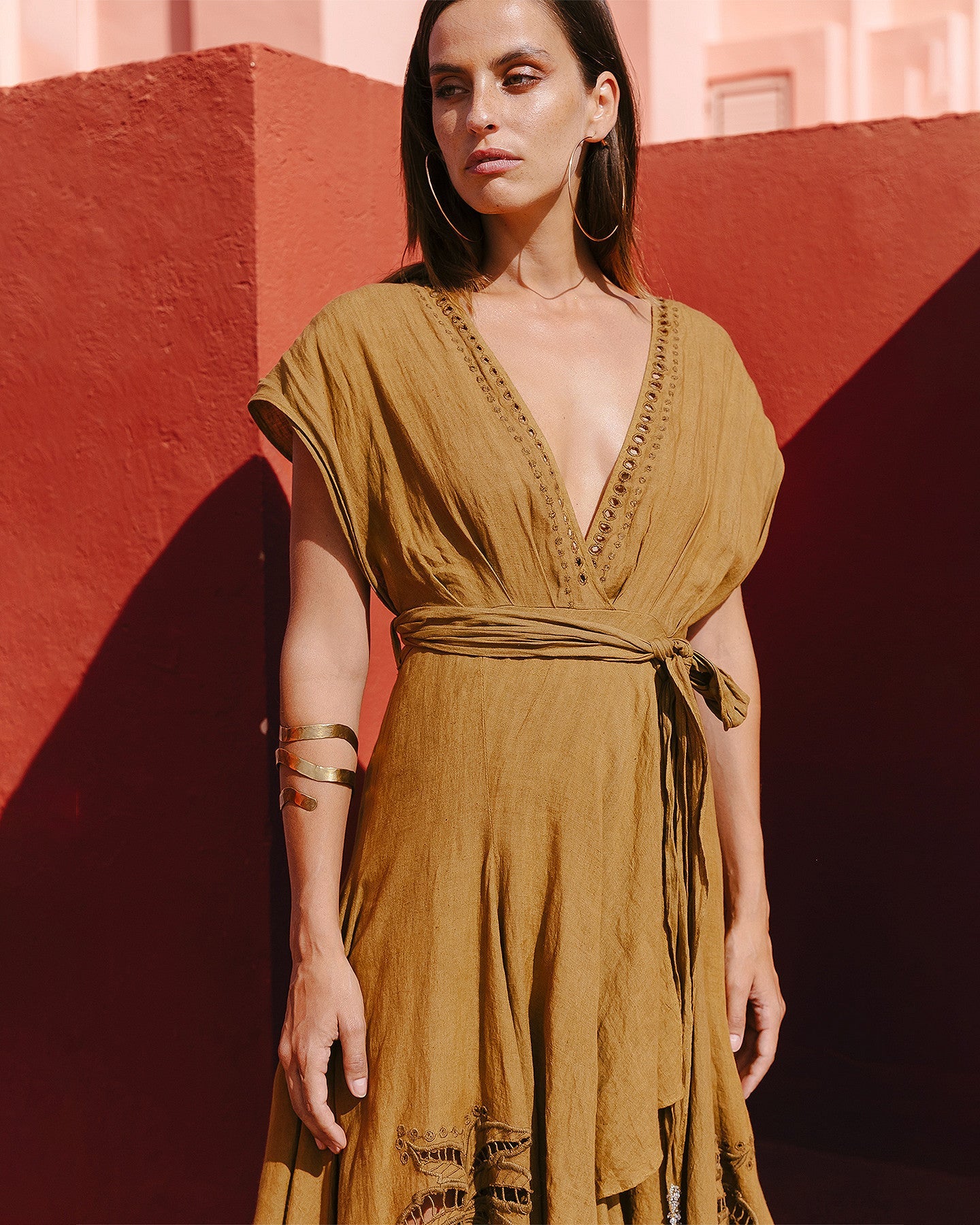 Robe Doperni  Olive | Mes Demoiselles Paris