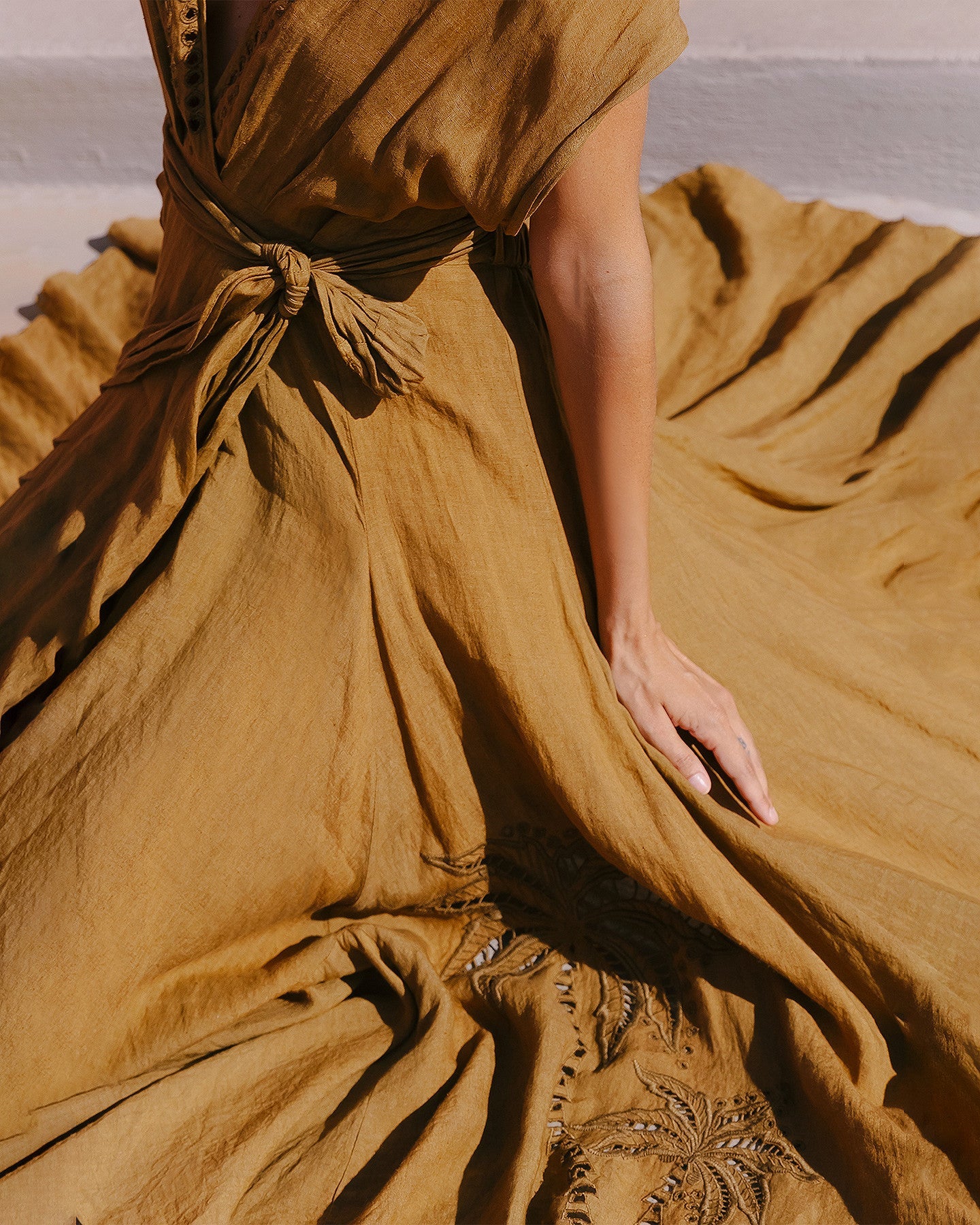 Robe Doperni  Olive | Mes Demoiselles Paris