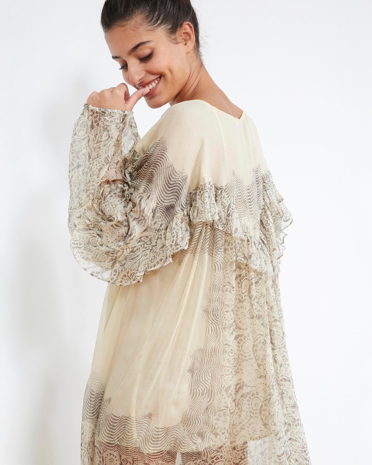 Robe Lamour  Ecru | Mes Demoiselles Paris - Image 3