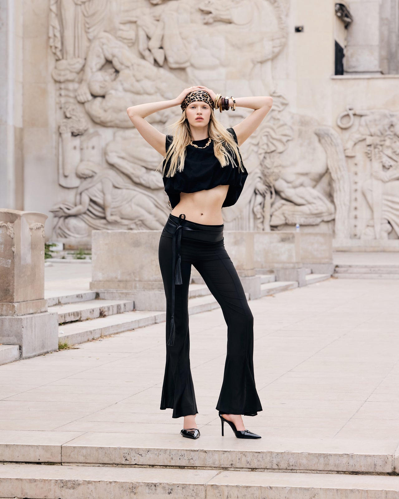 Pantalon Seventys - Charbon - Image 7