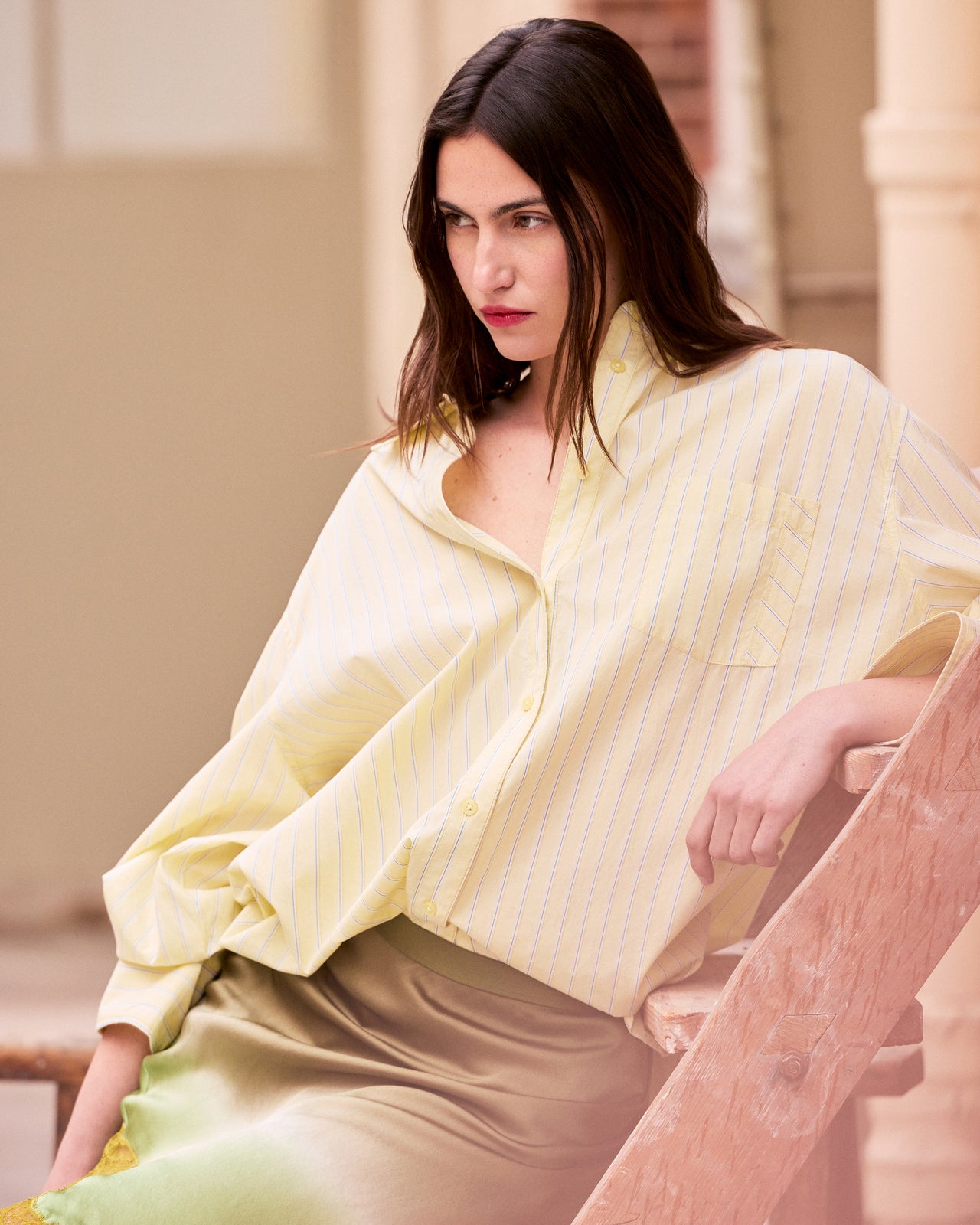 Solci Shirt - Yellow - Image 3