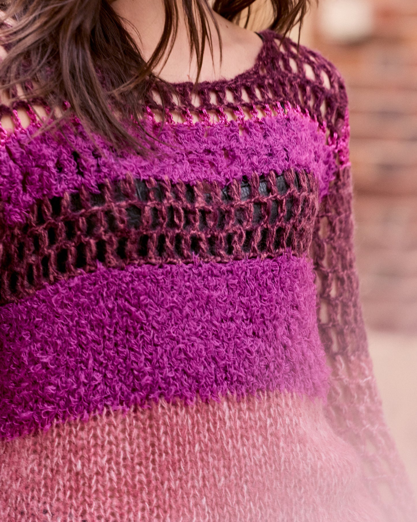 Pull Opha - Mauve