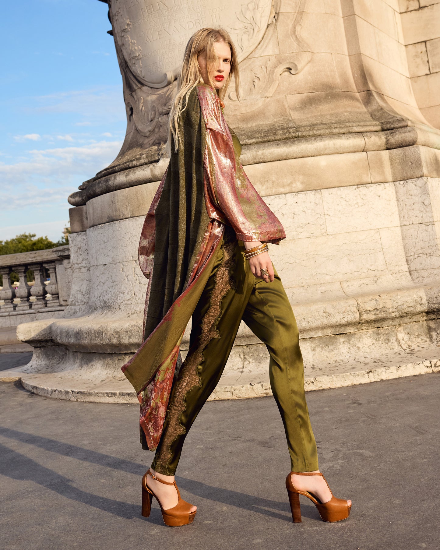 Kimono Walbo - Rouge
